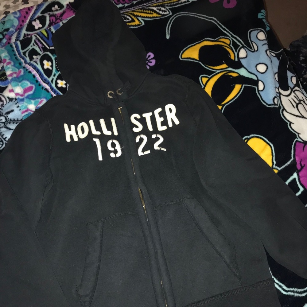 Hollister zip up hoodie